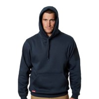 Hard Yakka Brushed Fleece Navy Hoodie 